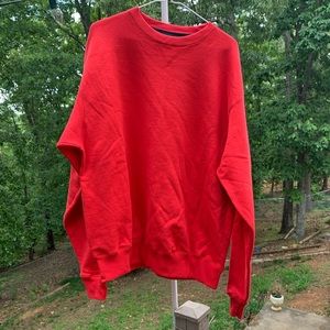 Red Champion Sweatshirt